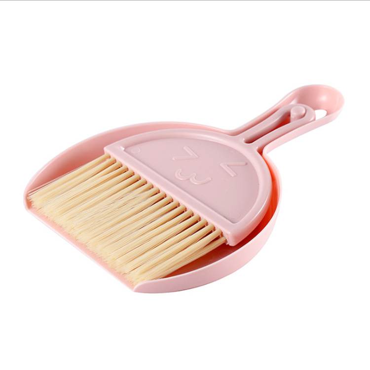 Small Broom Dustpan Set Household Set Desktop Children's Plastic Garbage Shovel Small Dustpan Mini Small Broom Broom Broom