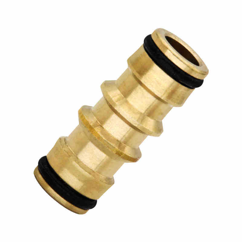 All copper two-way two-way nipple joint water pipe butt splicing repair joint water pipe conversion extension joint