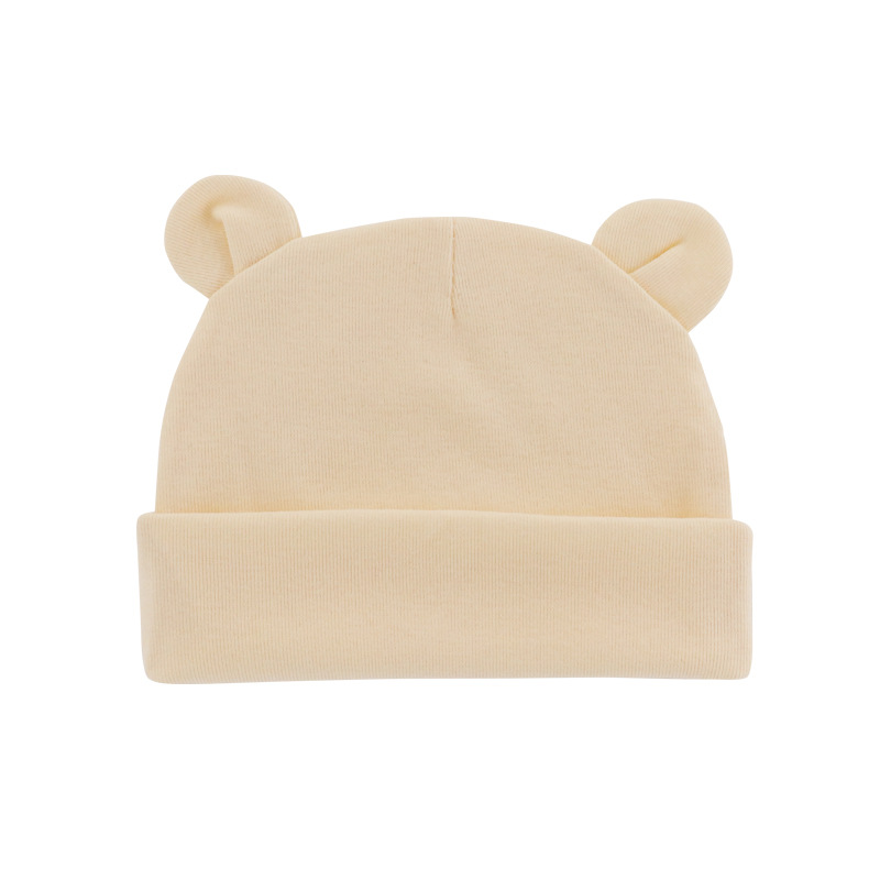 Autumn and winter New Baby fetal cap children's pullover cap newborn ears small hat baby Mickey cap 0-1 years old A54
