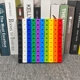 Yiwu foreign trade early education creative box particle building blocks 2cm100 mosaic connection plastic kindergarten children's toys