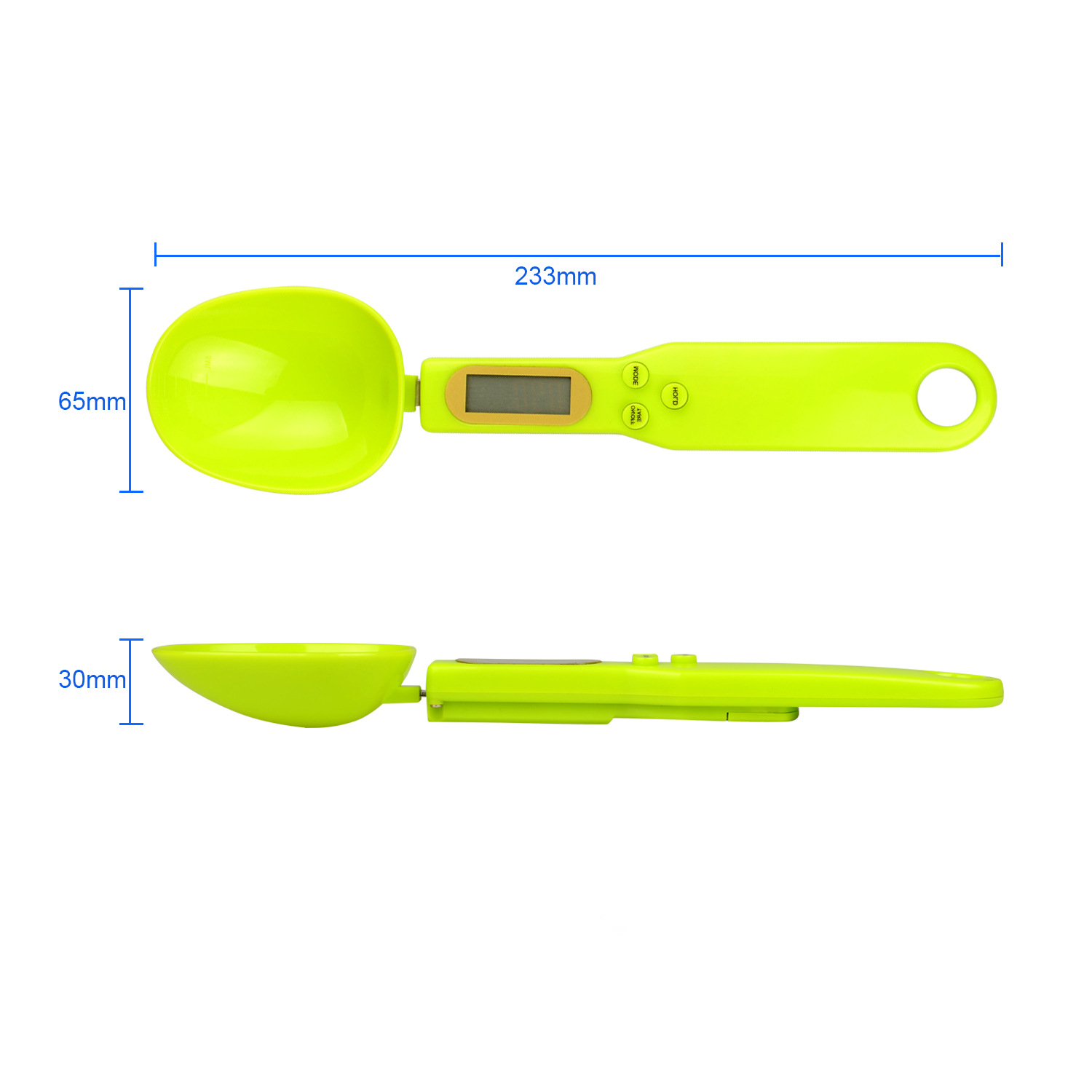 Household mini coffee hand punch electronic kitchen scale high precision chopsticks scale portable food tea milk powder measuring spoon