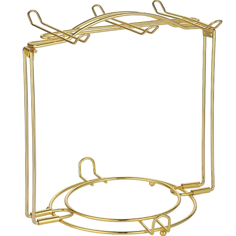 Electroplated Gold Detachable Coffee Cup Holder Amazon Explosive Disassembled Cup Holder Coffee Cup Hanger Iron Hanger