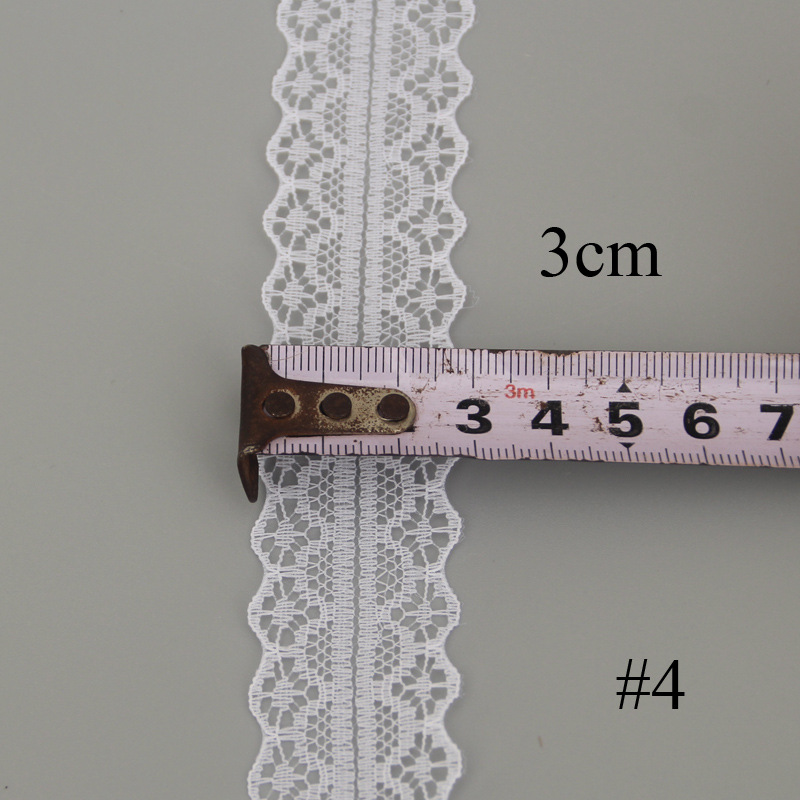 10 meters a roll of polyester non-elastic lace semi-circular lace clothing underwear DIY clothing accessories wholesale direct sales