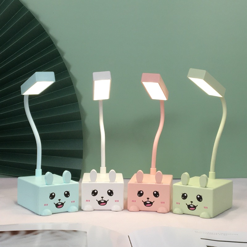 Ledアニメ動物電気スタンド学生の目保護学習usb充電電気スタンドギフトライト|undefined