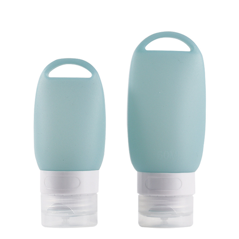New Holed Silicone Bottled Outdoor Travel Home Cosmetic Bottle Shampoo Lotion Storage Bottle