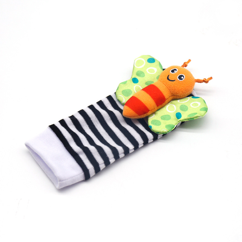 Baby Watchband Wrist Strap Socks Socks Baby Hand Strap Rattle Single Price
