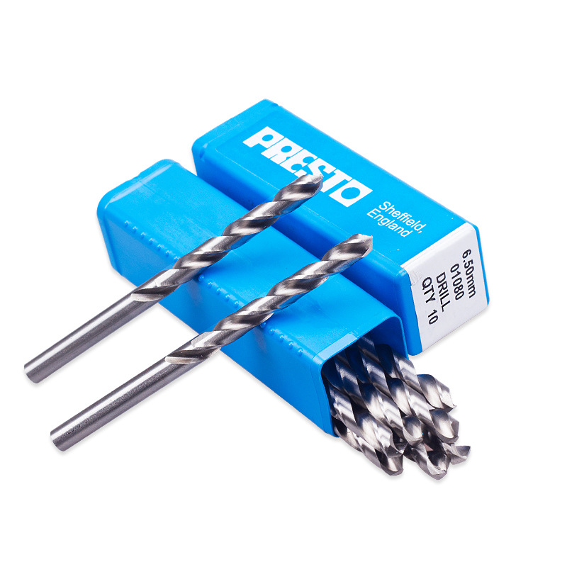 Bestone PRESTO 01080 high speed steel drill straight shank twist drill 0.3~24mm drill nozzle