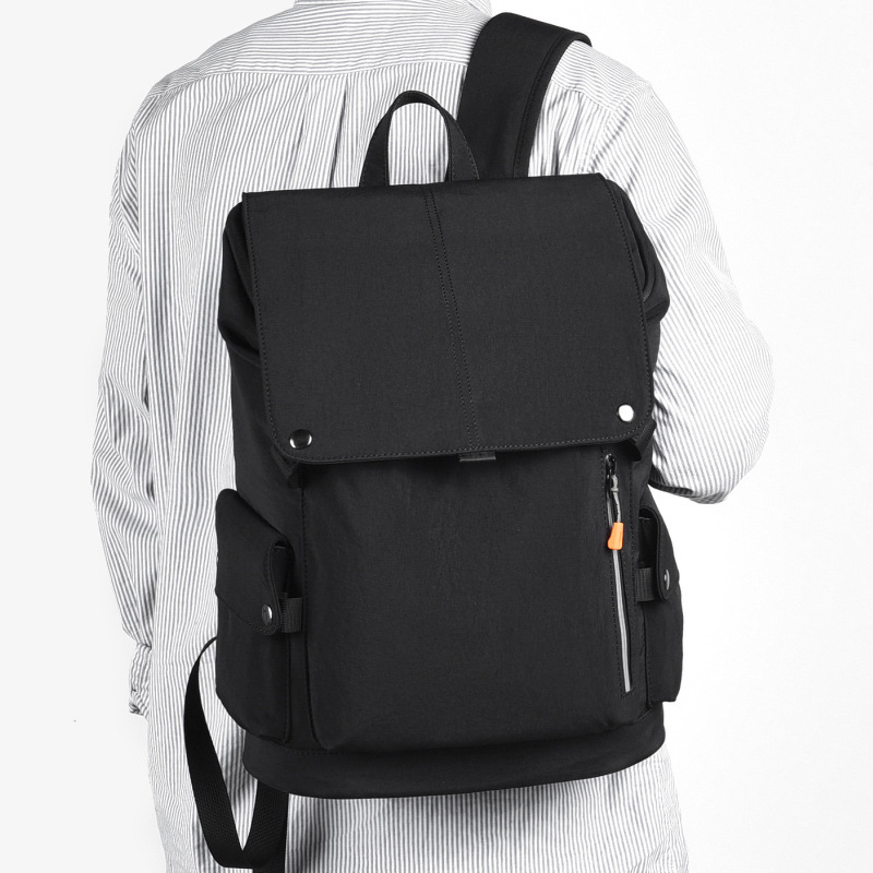 Men's New Fashion Backpack Fixture Functional Large Bag Large Capacity Backpack 14 Inch Computer Bag for Men