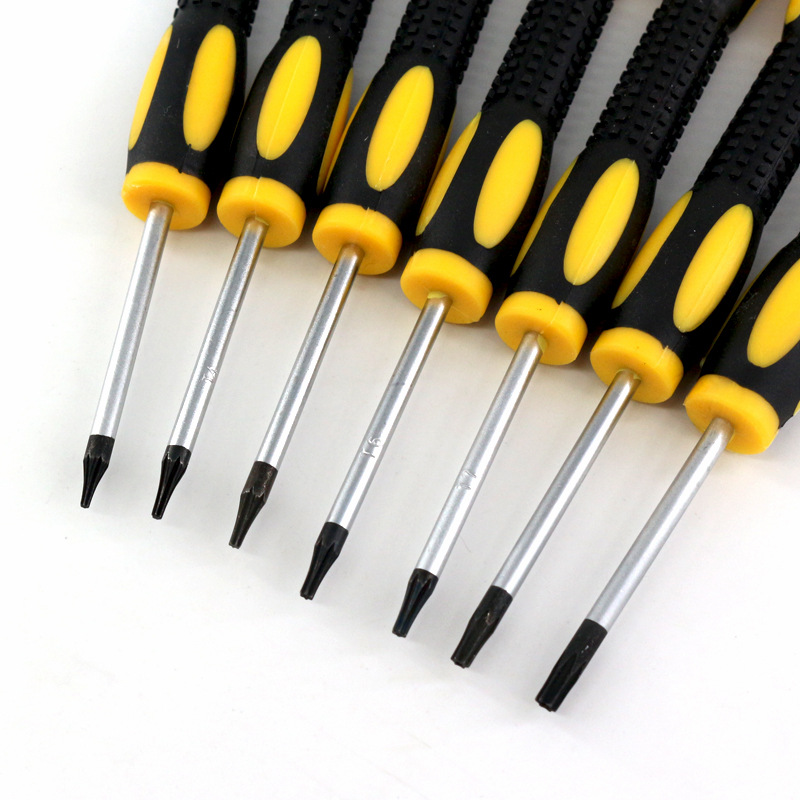 T6T7T8H hexagon plum screwdriver with hole switch MGC Xbo360 game machine repair tool t3t4