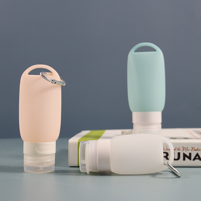 New Holed Silicone Bottled Outdoor Travel Home Cosmetic Bottle Shampoo Lotion Storage Bottle