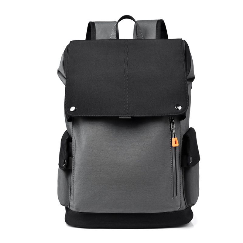 Men's New Fashion Backpack Fixture Functional Large Bag Large Capacity Backpack 14 Inch Computer Bag for Men