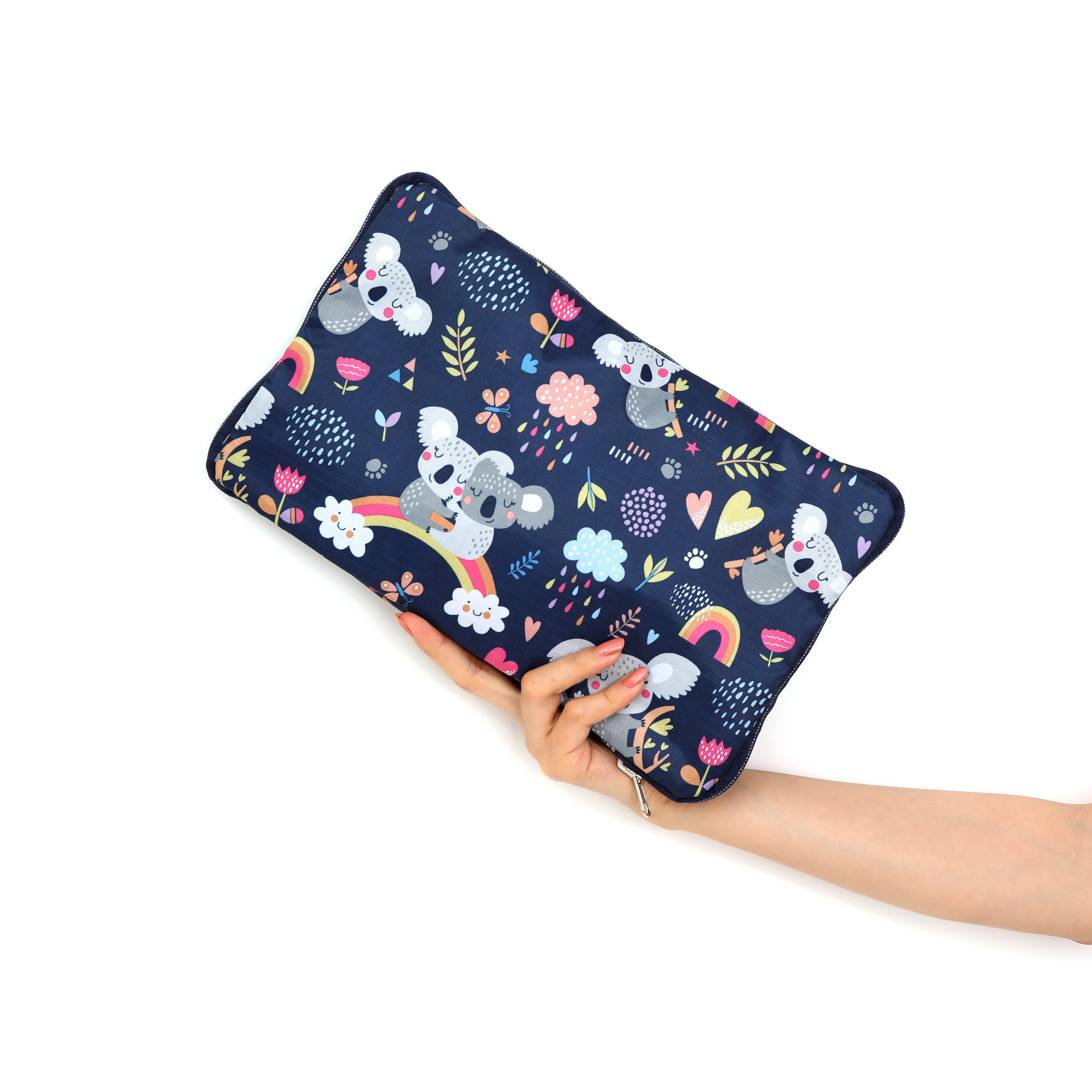 Folding travel bag handbag women's folding large capacity short-distance men's boarding waterproof luggage maternity bag 031
