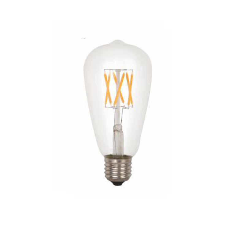 [ST64 2w/4W/6w/8W/10w/12W/16W] Edison bulb factory direct LED filament lamp