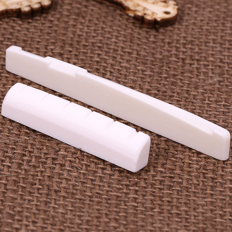 Guitar String Pillow Folk Music Guitar Up and Down Bull Bone Pillow Bridge Bull Bone String Pillow Wood Guitar Universal Musical Instrument Accessories