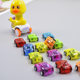 Transparent Huili car car educational children's toy car model micro-business offline cross-border small gifts wholesale