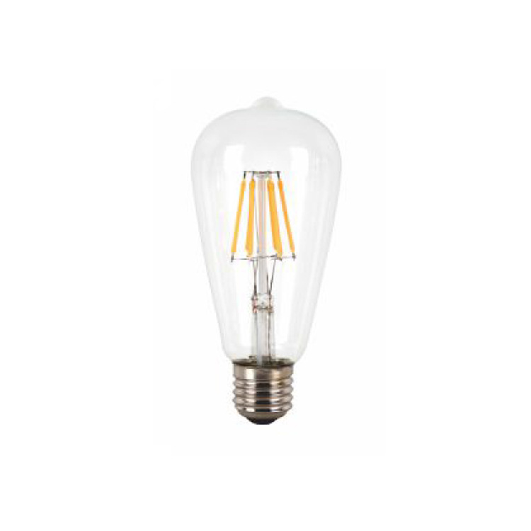 [ST64 2w/4W/6w/8W/10w/12W/16W] Edison bulb factory direct LED filament lamp