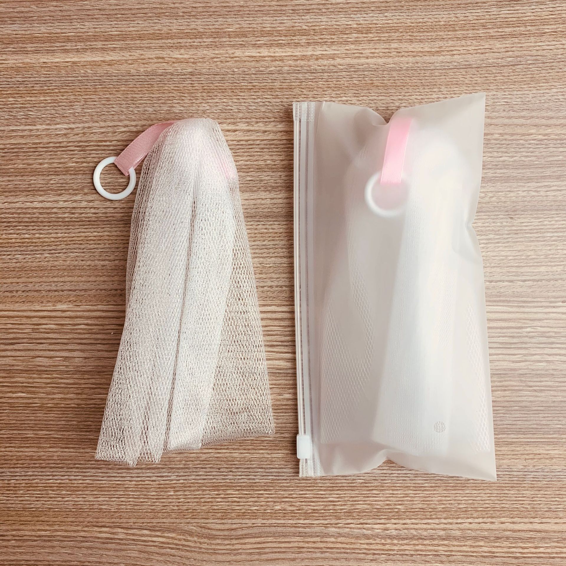 Japanese Style Foaming Net Ribbon Foaming Net Facial Cleanser Foaming Net Soap Bag Facial Cleanser Handmade Soap Foaming Net