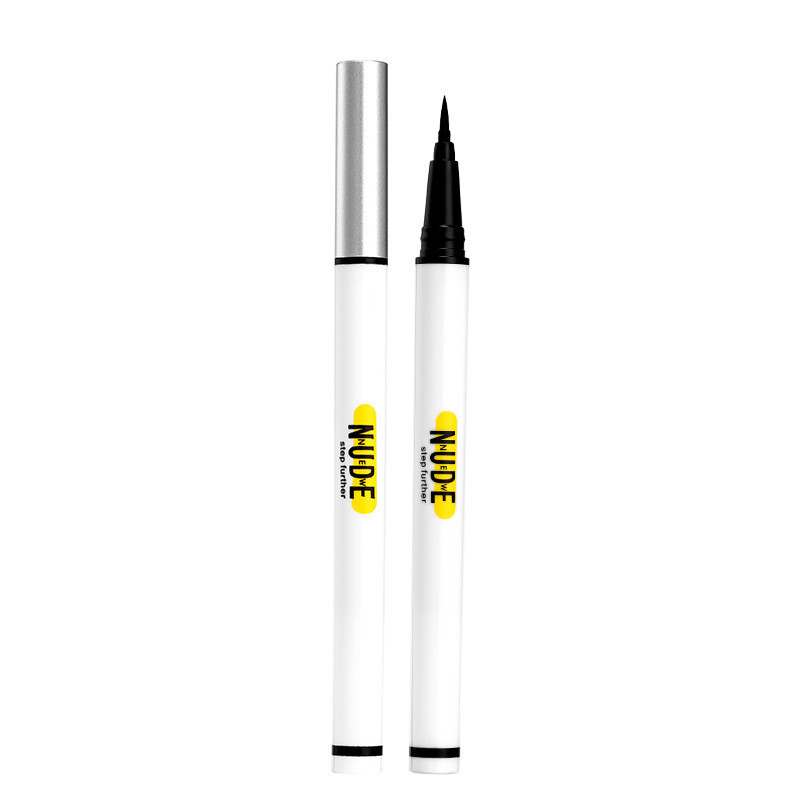 NNUEDWE tide color eyeliner pen lasting non-blooming waterproof sweat-proof quick-drying novice ultra-fine eyeliner makeup