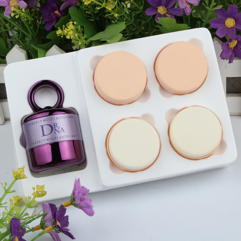 Mini electric powder puff 3D fast makeup with 4 lazy makeup artifact foundation bb cream dry and wet