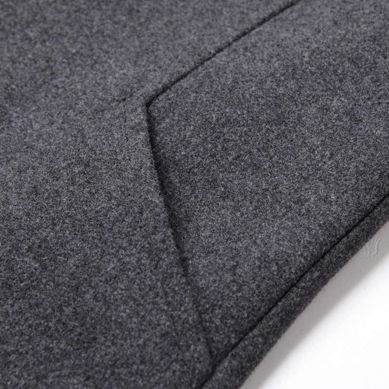 Strictly Selected Fall/Winter Lapel Men's Wool Korean Style Slim-fit Coat Mid-length Men's Wool Coat Men's in stock