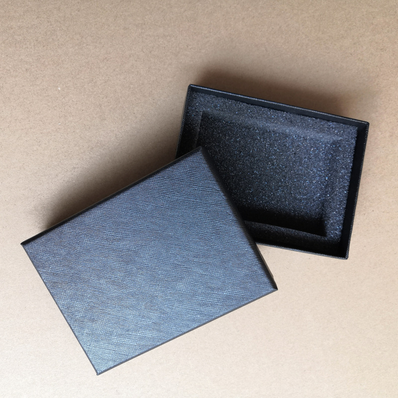 in stock Car Special Car Key Bag Packaging Box Black Key Bag Packaging Box Heaven and Earth Cover Gift Box
