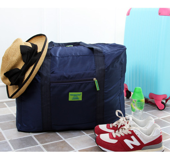 Korean-style Travel Waterproof Folding Travel Bag Storage Bag Storage Bag Luggage Bag Jacquard Bag Clothes Fit Bag
