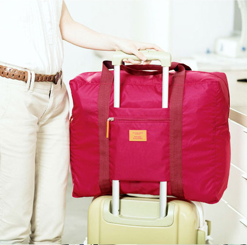 Korean-style Travel Waterproof Folding Travel Bag Storage Bag Storage Bag Luggage Bag Jacquard Bag Clothes Fit Bag