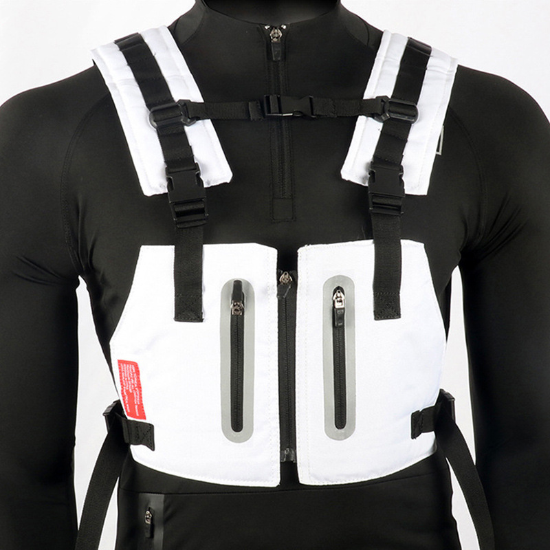 Cross-border Tactical Vest Men's and Women's Vest Multifunctional Nylon Wear-resistant Backpack Water Bag Outdoor Sports Training Clothing Wholesale