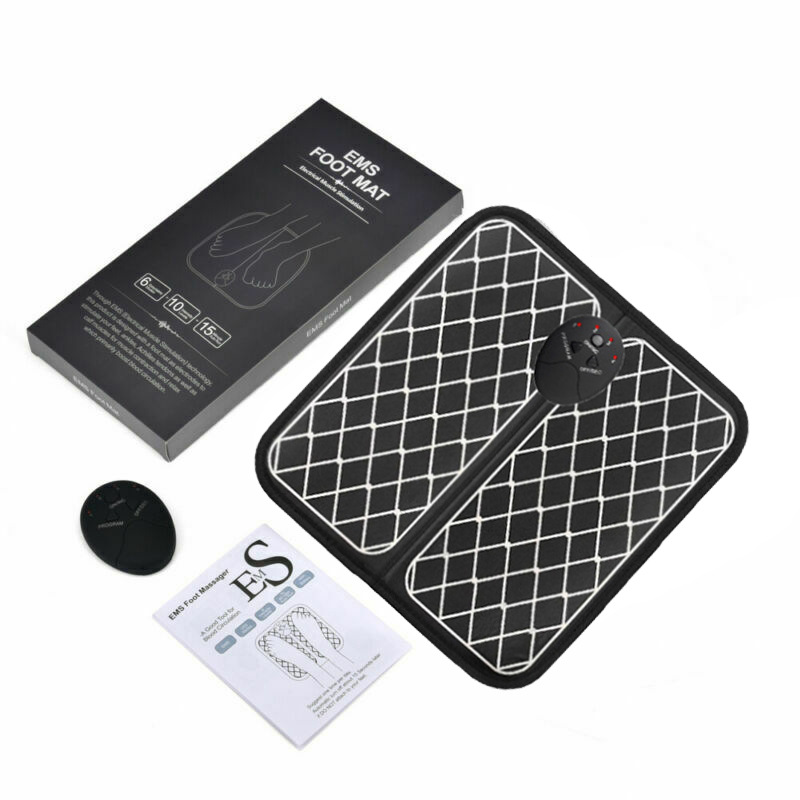 Intelligent EMS foot massage machine massage mat foot pad pulse micro-current foot bottom meridian physiotherapy massage instrument leg beauty device
