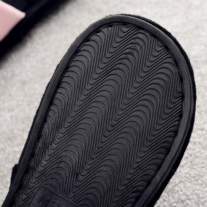 Cross-border new cotton slippers 2023 home indoor non-slip Crown opening slippers women wholesale foreign trade Amazon