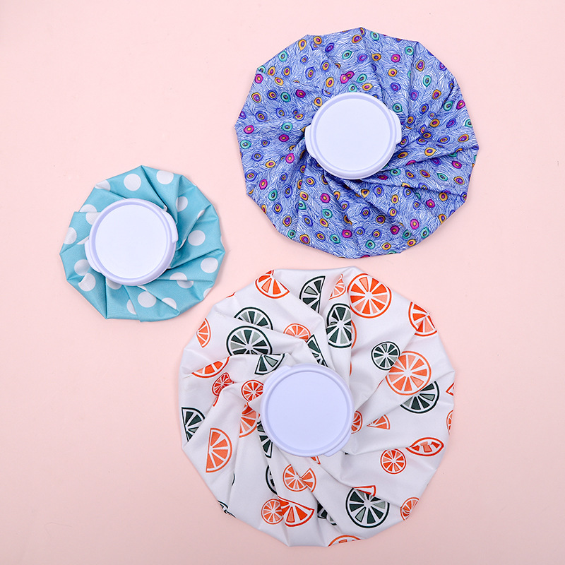 Winter and summer hot and cold multi-use physical therapy bag sports ice cube hot and cold compress bag mini cooling ice bag water filling hot water bag