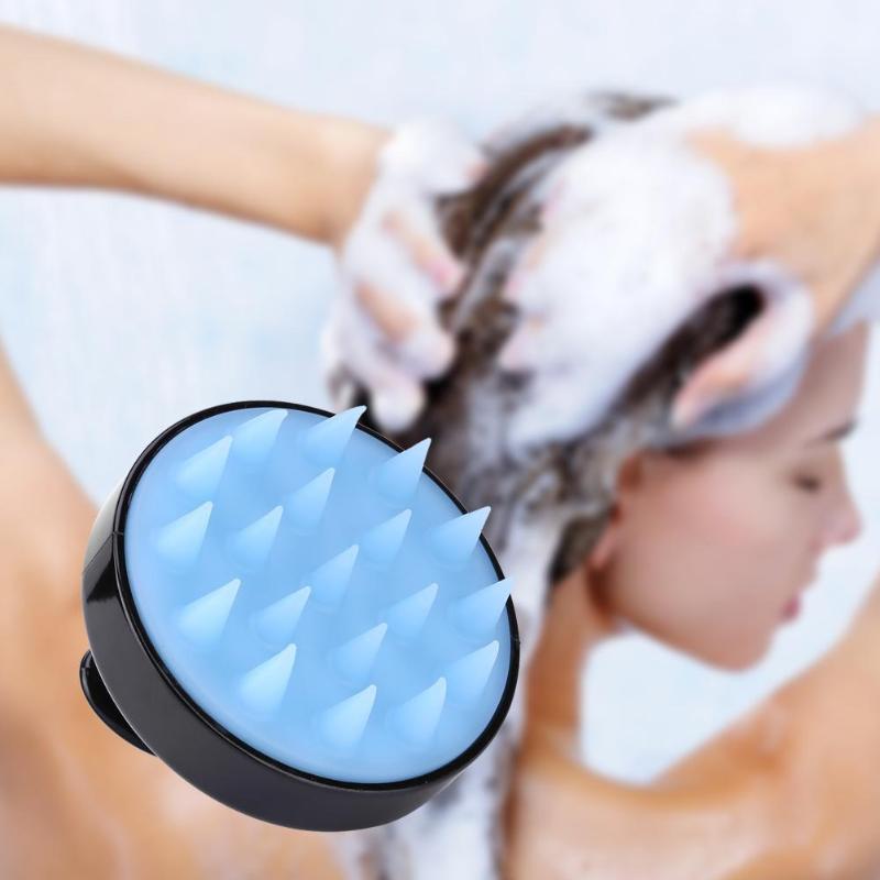 Portable Head Cleansing Brush for Adults, Babies, and Toddlers - Soft Shower Cap Head Massage Brush Gadget