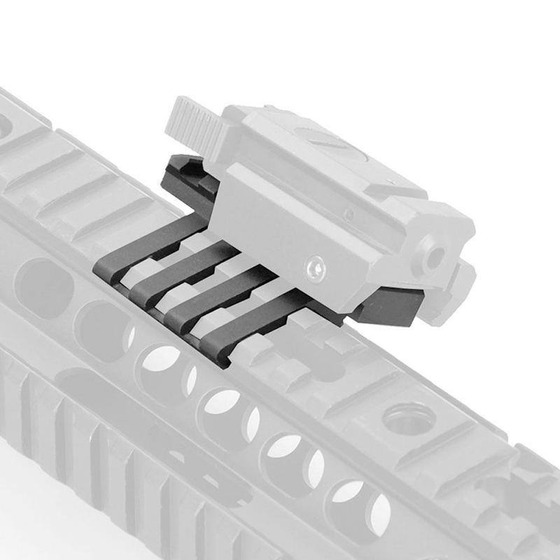 45 度サイドトラック 20mm サイドトラックスコープマウントレッドグリーンドットチューブクランプブラケット|undefined