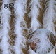 No. 8 ostrich wool strip 2 M/strip