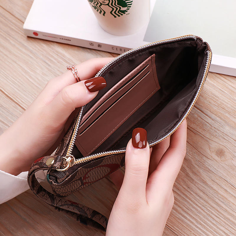 2024 Bag New Casual Long Clutch Bag Simple Fashion Shopping Coin Purse Mobile Phone Bag Women's Clutch Bag