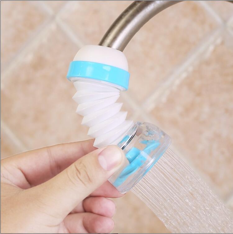 Creative home shower faucet kitchen splash-proof shower retractable multifunctional rotating kitchen Filter Faucet