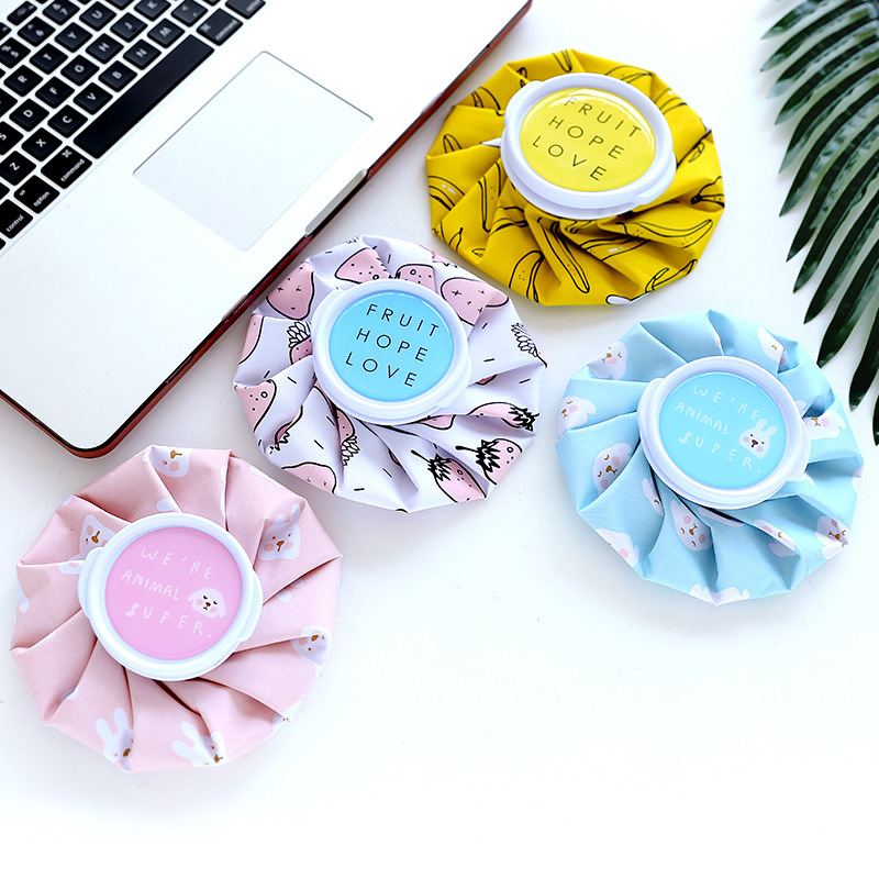 Winter and summer hot and cold multi-use physical therapy bag sports ice cube hot and cold compress bag mini cooling ice bag water filling hot water bag