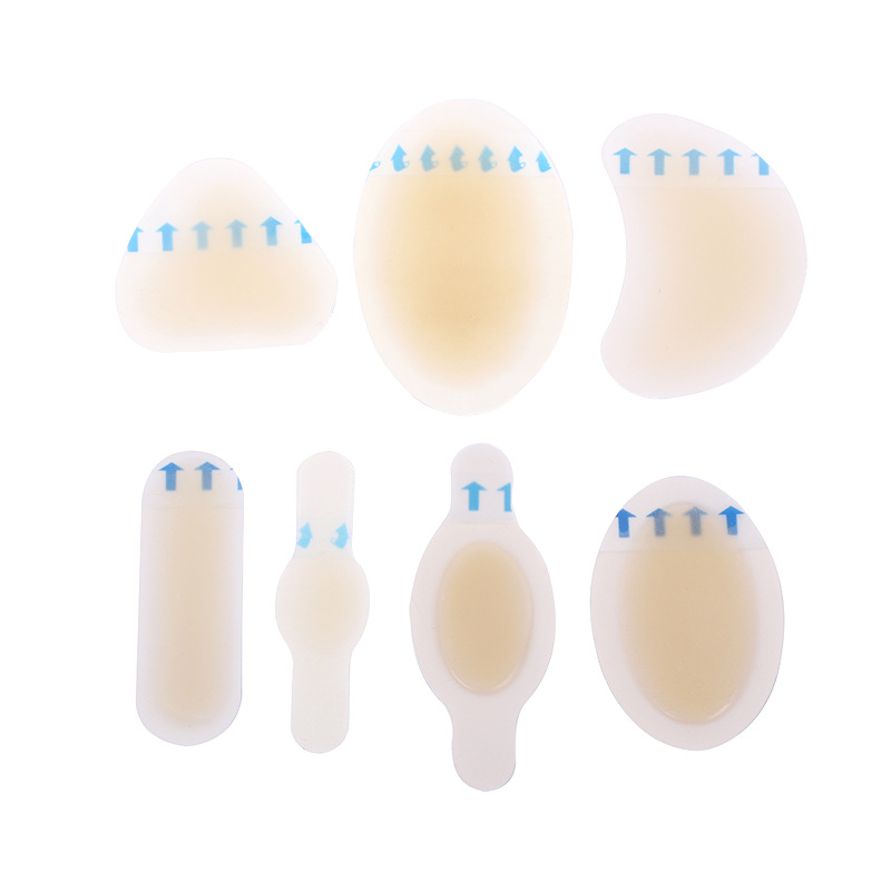 Factory direct wholesale foot blister protective band-aid women's high heels water colloid anti-abrasive foot Band-Aid