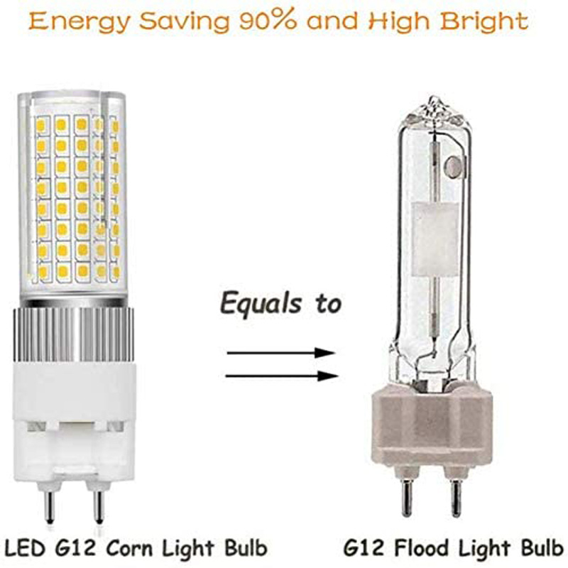 亚马逊带罩100-277V g12 led玉米灯 16W替代金卤灯CDM-T 160W