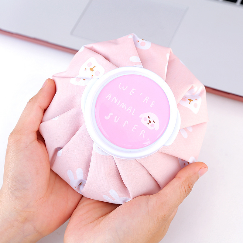 Winter and summer hot and cold multi-use physical therapy bag sports ice cube hot and cold compress bag mini cooling ice bag water filling hot water bag