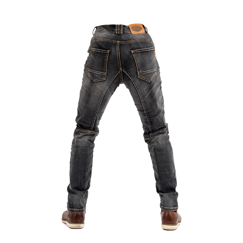 New MOTO PANTS Kevlar Motorcycle Jeans Men's High Elastic Motorcycle Riding Knight PANTS Racing PANTS
