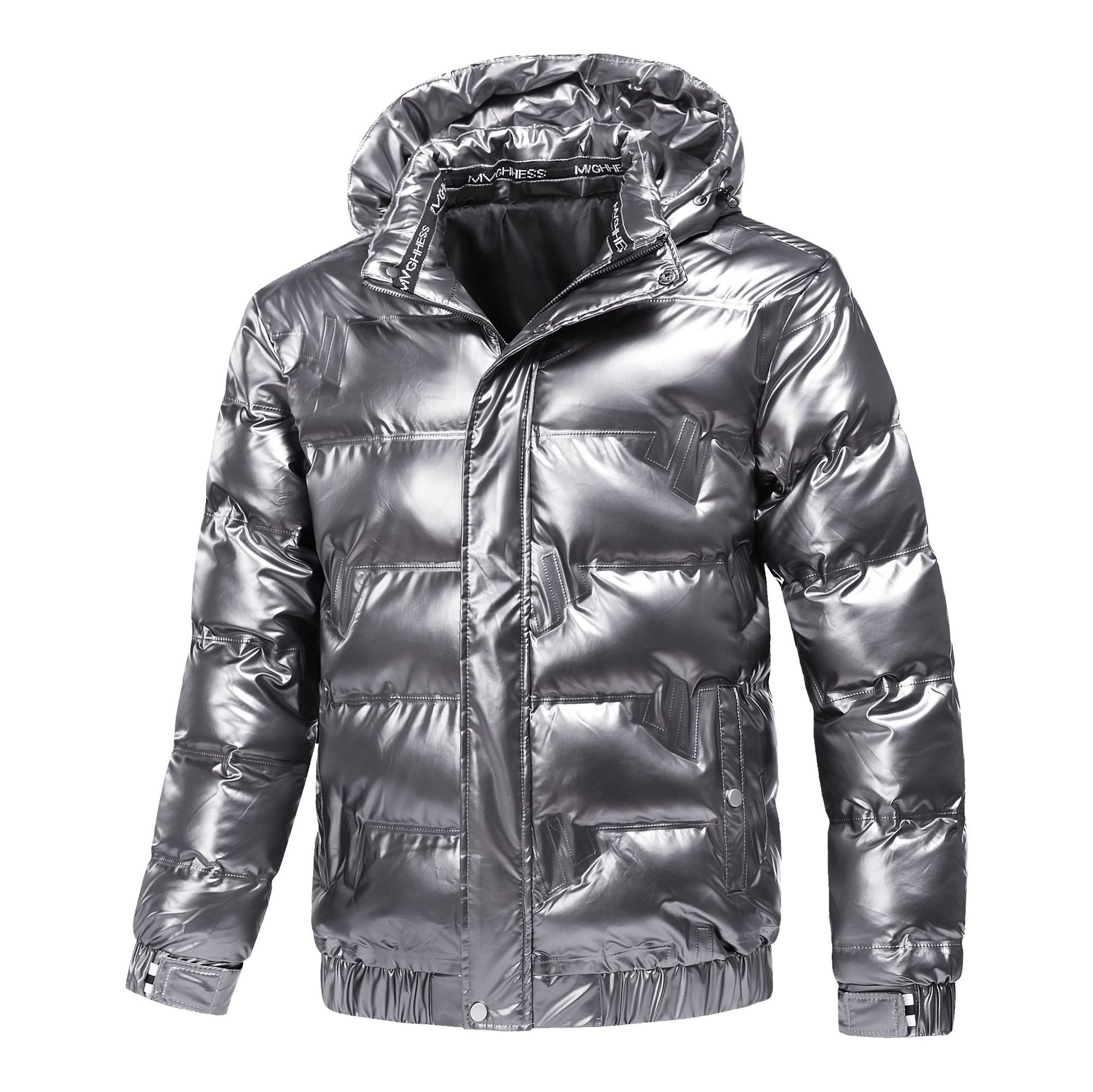 Qihailong winter new cotton-padded jacket lovers fashion brand bread clothing ins explosion cotton-padded clothes