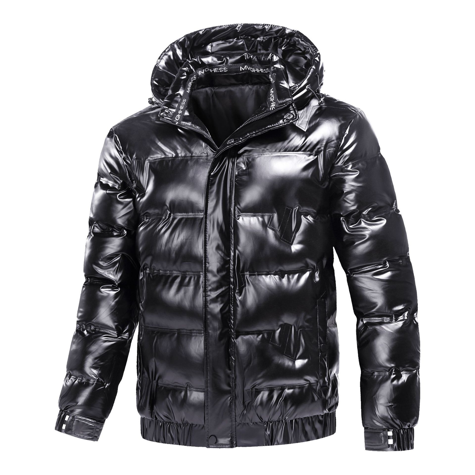 Qihailong winter new cotton-padded jacket lovers fashion brand bread clothing ins explosion cotton-padded clothes