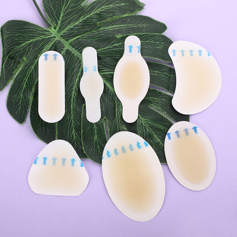 Factory direct wholesale foot blister protective band-aid women's high heels water colloid anti-abrasive foot Band-Aid