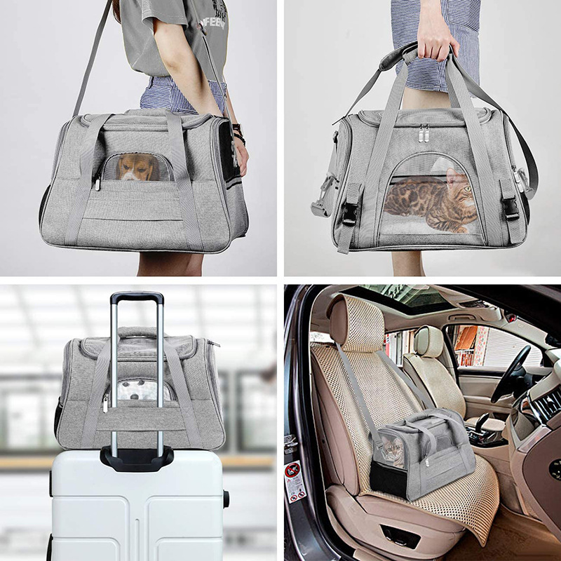 Multi-functional one-shoulder cat bag breathable convenient portable large capacity pet bag new cross-border Oxford cloth Dog BackPack