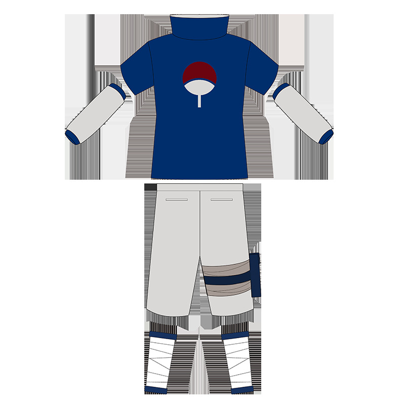 Xinghe genuine Naruto Naruto genuine cosplay anime costume Sasuke junior accessories suit