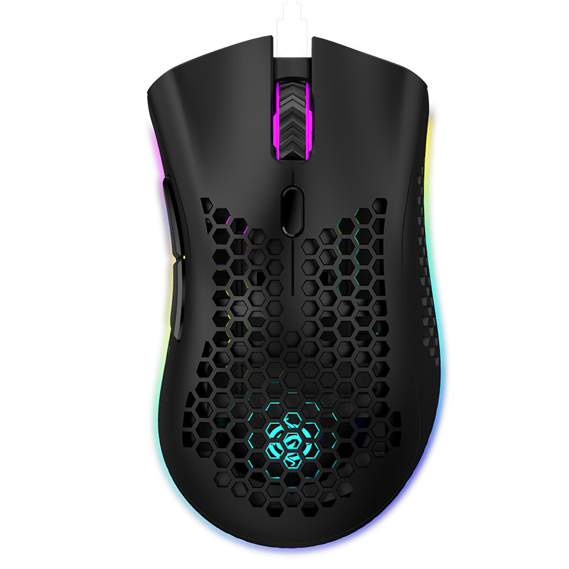 Viper BM600 Беспроводная мышь Игровой киберспортивный компьютер Ноутбук Офисная аккумуляторная светящаяся мышь Amazon