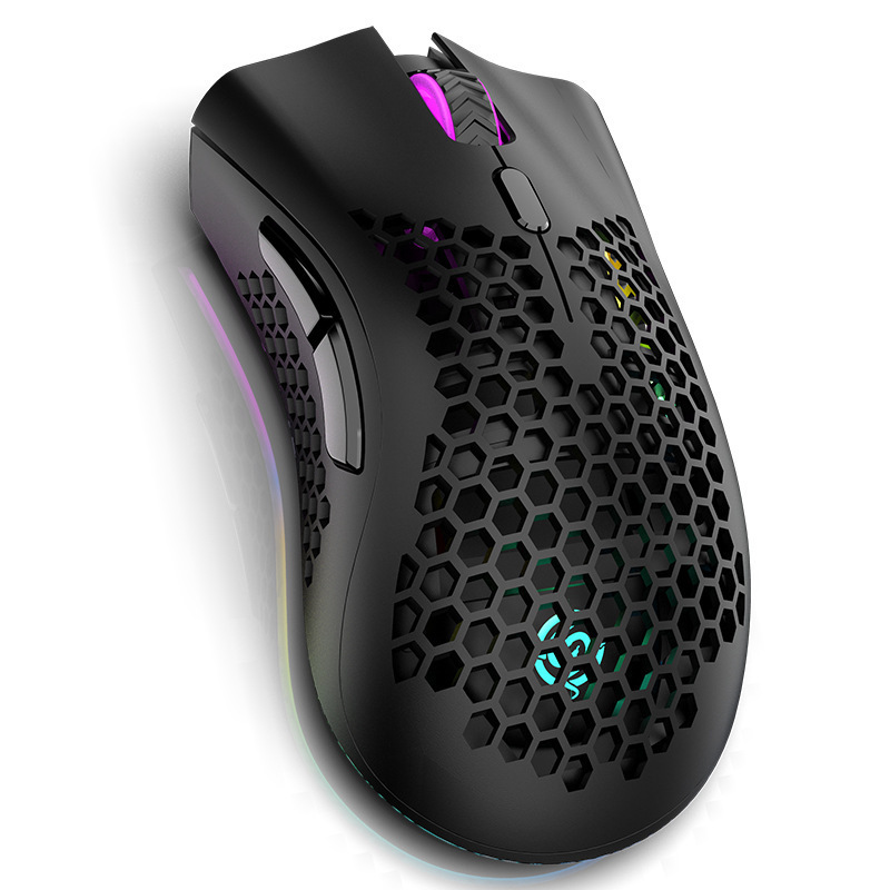 Viper BM600 Беспроводная мышь Игровой киберспортивный компьютер Ноутбук Офисная аккумуляторная светящаяся мышь Amazon