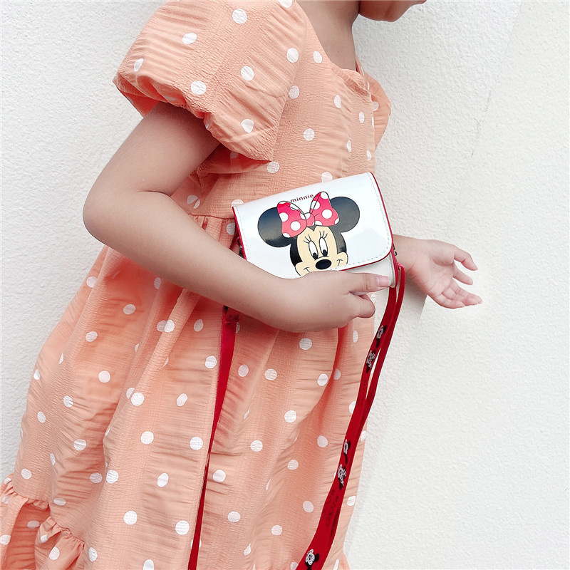 Children's Bag New Shoulder Bag Cute Cartoon Crossbody Bag Trendy Mini Square Bag Coin Purse for Boys and Girls