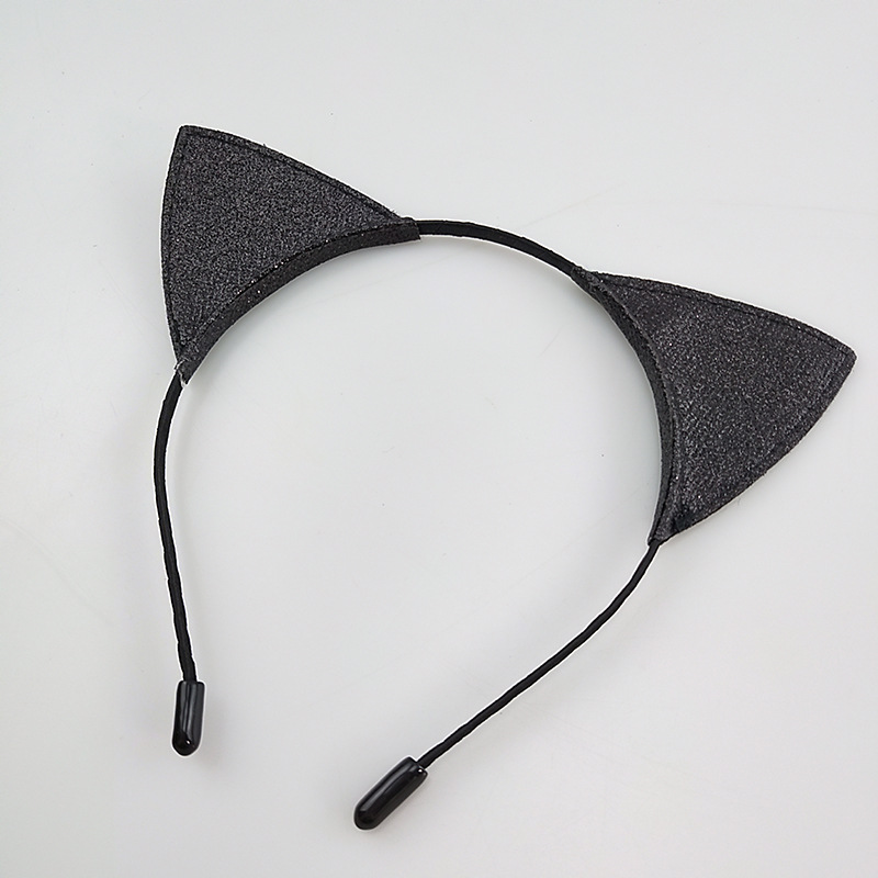 Cross-border Source Animal Headwear Halloween Cat Ear Hair Band Cute Adult Plush Tail suit Dress Up Female